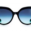 Occhiale da sole Tiffany & Co. 4170 80019S  montatura nero lucido e lenti sfumate Tiffany blue gradient Ottica Centro Russi Ravenna