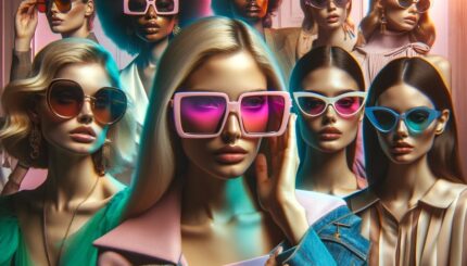 Nuove tendenze degli occhiali da sole 2024 donna